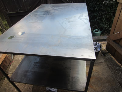 Homebuilt Metal Working Bench