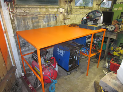 Homebuilt Metal Working Bench