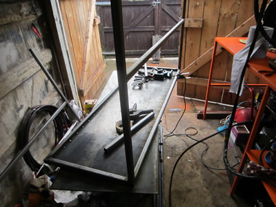 Homebuilt Metal Working Bench