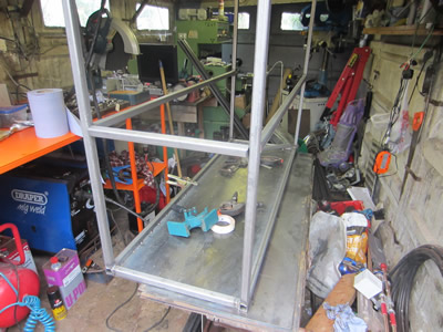 Homebuilt Metal Working Bench