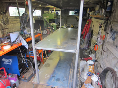 Homebuilt Metal Working Bench