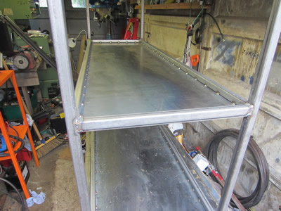 Homebuilt Metal Working Bench