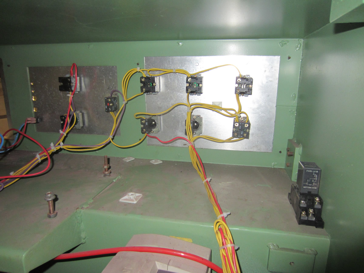 Harrison M280 CNC Lathe - Switch Panel