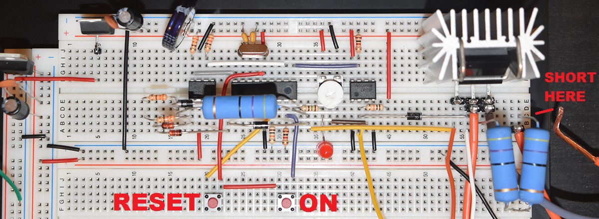 IGBT Desaturation Detection - 2 Step Soft Turn Off Circuit on Breadboard