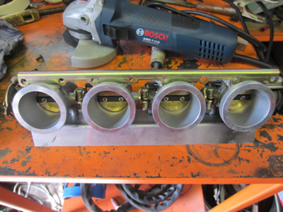 1998 Hornet Injection Project - Throttle Body Construction