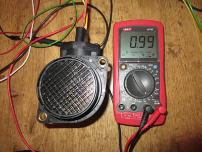 1998 Hornet Injection Project - MAF Sensor Test