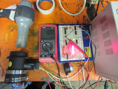 1998 Hornet Injection Project - MAF Sensor Circuit Test