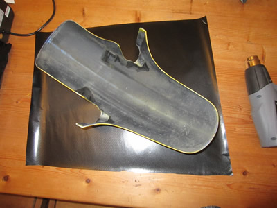 1998 Hornet Injection Project - Vinyl Wrap Mudguard