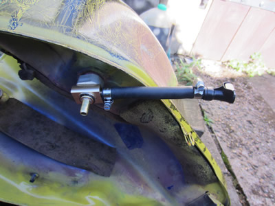 1998 Hornet Injection Project - Fuel Tank Supply and Return Adapter