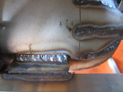 Nuclear Fusor - TIG Welds Cleaned