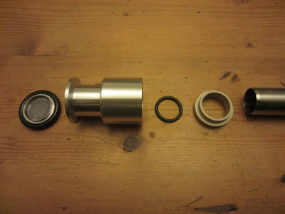 Nuclear Fusor - KF25 Vacuum Flange Adapter