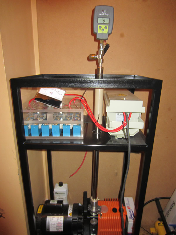 Nuclear Fusor - Vessel Vacuum Tube - Test - Pass