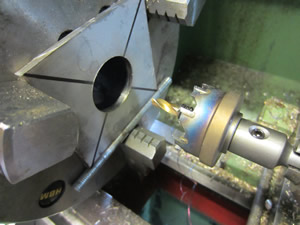 Nuclear Fusor - Electrode Port - Drill Hole Saw