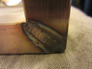 316L Stainless TIG welding example