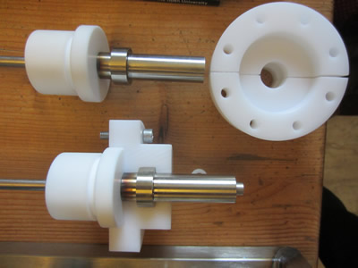 Nuclear Fusor - Electrode Port Flange Clamp