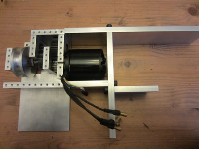 Grappling Gun - More of Assembled Chassis