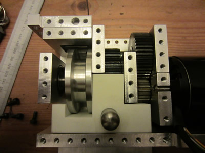 Grappling Gun - Main Chassis - Spool Selector Assembly