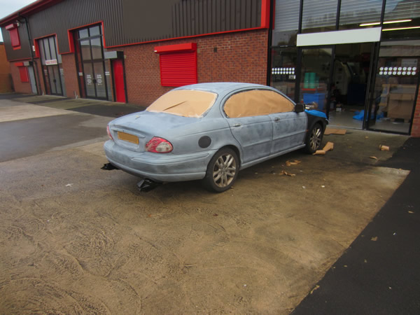 Jaguar X-type Paint Prep