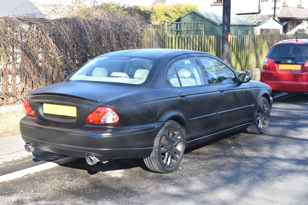 Jaguar X-type Black Bed Liner Paint