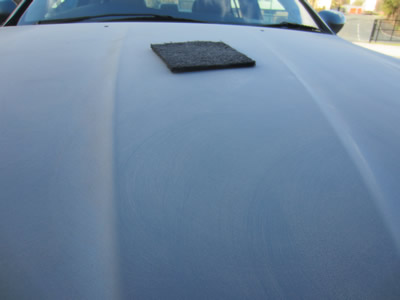 Jaguar X-type Sand Paint Prep