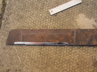 HSS Shearing Blade