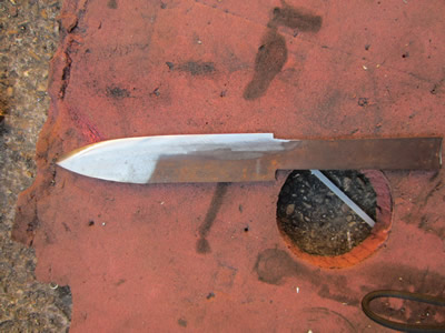 HSS Shearing Blade - Cut to Knife Contour