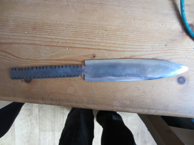 HSS Shearing Blade - Cut to Knife Contour