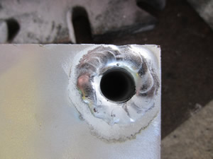 TIG welding aluminium