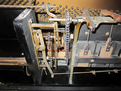 Steinhardt Player Piano - vacuum motor