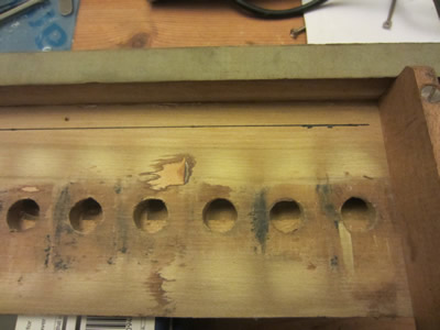 Steinhardt Player Piano - key bellows wind chest prep