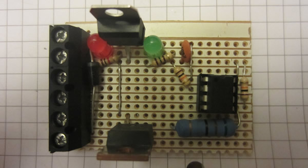Simple PWM circuit for motor control