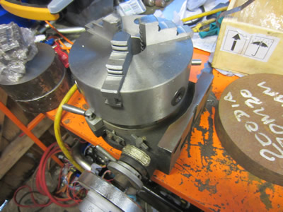 Chuck to Rotary Table