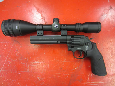 Scope Smith and Wesson Air Pistol - 38 Special Replica