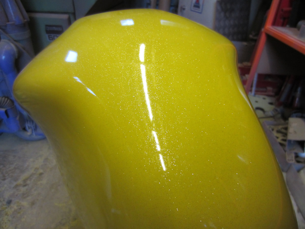 Honda Hornet Respray - Metallic Yellow