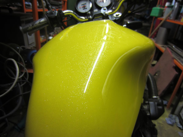 Honda Hornet Respray - Metallic Yellow
