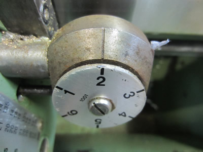Start lathe threading always on same number - thread dial indicator
