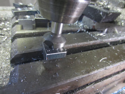 12mm T-slots - counter sinking to remove burrs