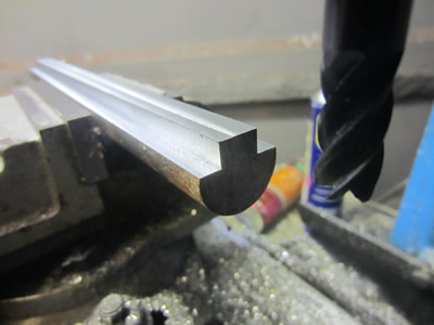 12mm T-slots - endmill swap to achieve sharp corners