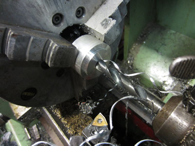High pressure Chamber - bore cap to secure to milling bed