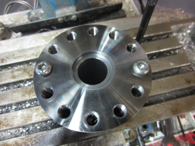 High Pressure Chamber -  M10 bolt heads fit to millers T-slots