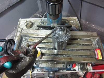 High Pressure Chamber -  Drilling 5mm holes on 80mm PCD - EN8
